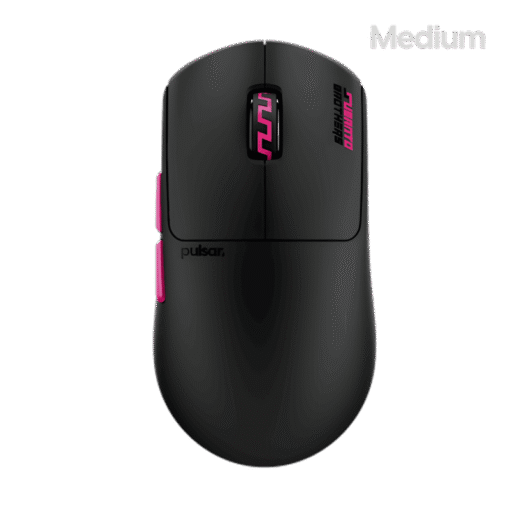 Pulsar Susanto-X Gaming Medium Pro Series Wireless Gaming Mouse - 32K DPI, 8000Hz/1ms Polling Rate