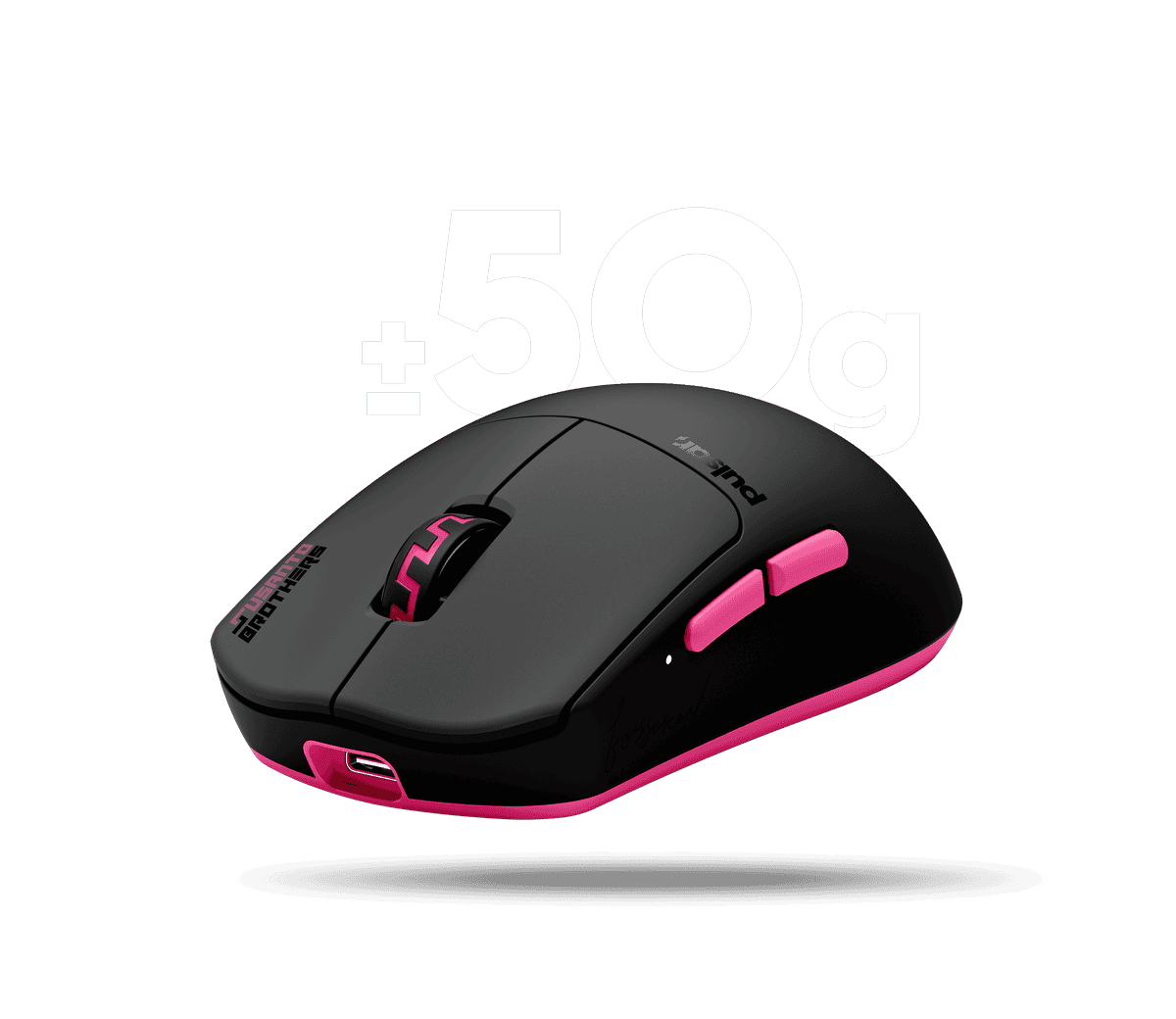 Pulsar Susanto-X Gaming Medium Pro Series Wireless Gaming Mouse - 32K DPI, 8000Hz/1ms Polling Rate 14 Pulsar SusantoX Gaming Mouse weight white
