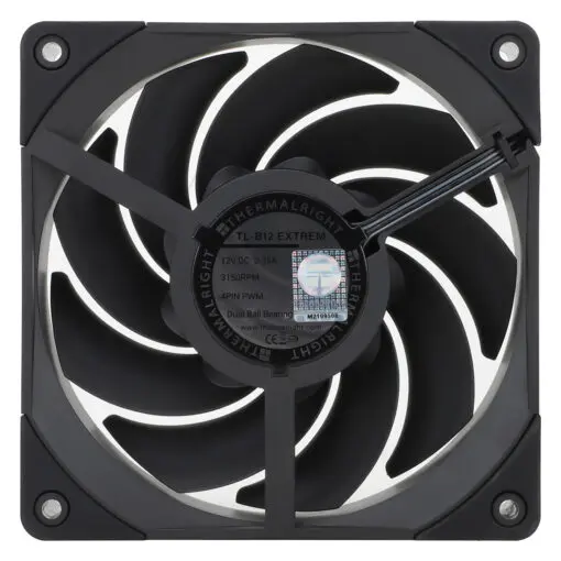 Thermalright TL-B12 Extrem Black Fan - 1x 120mm, 3150 RPM±10%
