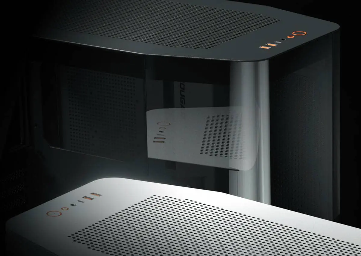 Cougar FV270 RGB Black Mid-Tower E-ATX Gaming Case - 4 Pre-installed Fans, BTF MB support 48 UNIFACERGB pic 02 2