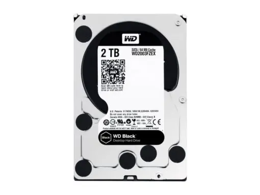 Western Digital Black 2TB WD2003FZEX HDD - 3.5 inch, 7200 RPM, 64MB Cache, Sata III