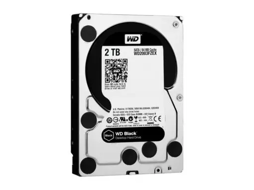 Western Digital Black 2TB WD2003FZEX HDD - 3.5 inch, 7200 RPM, 64MB Cache, Sata III