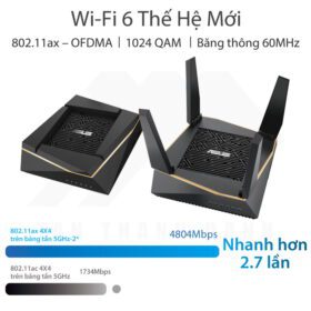 ASUS AiMesh AX6100 WiFi System RT AX92U 2 Pack 2019 08 4