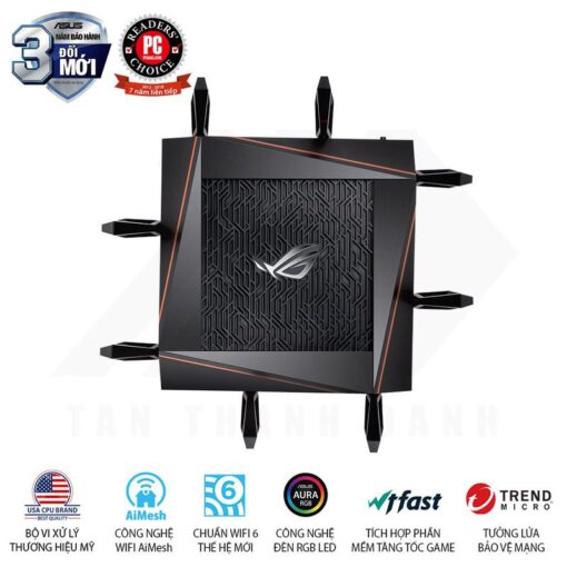 ASUS ROG Rapture GT AX11000 6000Mbps AiMesh MU MIMO 3