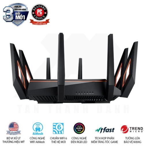 ASUS ROG Rapture GT AX11000 6000Mbps AiMesh MU MIMO 5