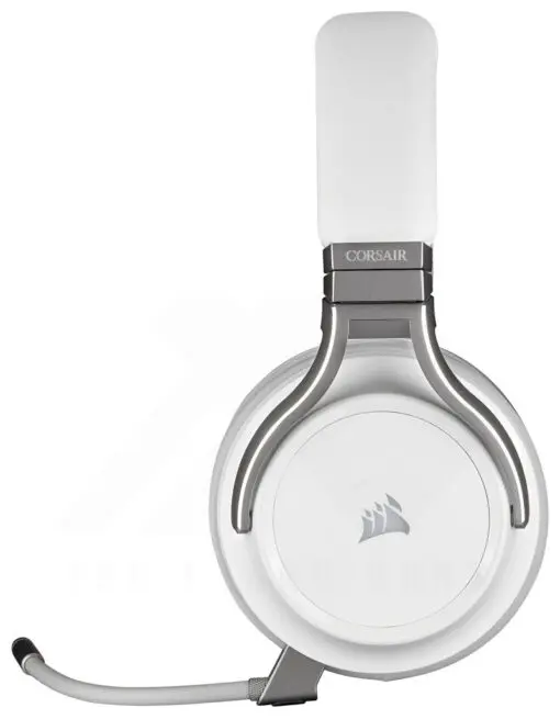 CORSAIR VIRTUOSO RGB Wireless HiFi Gaming Headset White 9