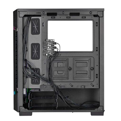 CORSAIR iCUE 220T RGB Airflow Tempered Glass Smart Case – Black 5
