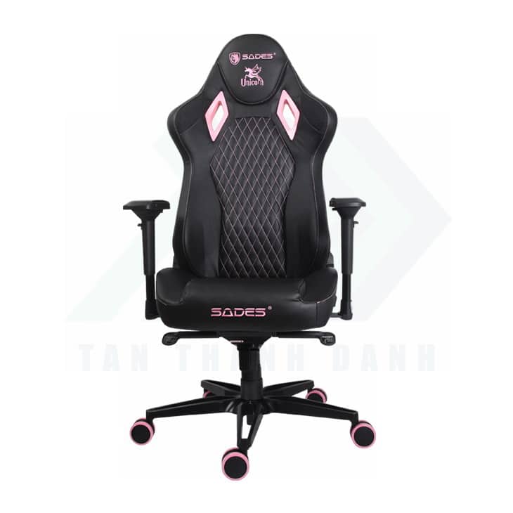 SADES Unicorn Gaming Chair Angel Edition Black Pink