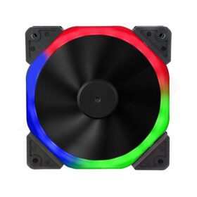 Sama Halo Dual Ring Rainbow RGB Fan