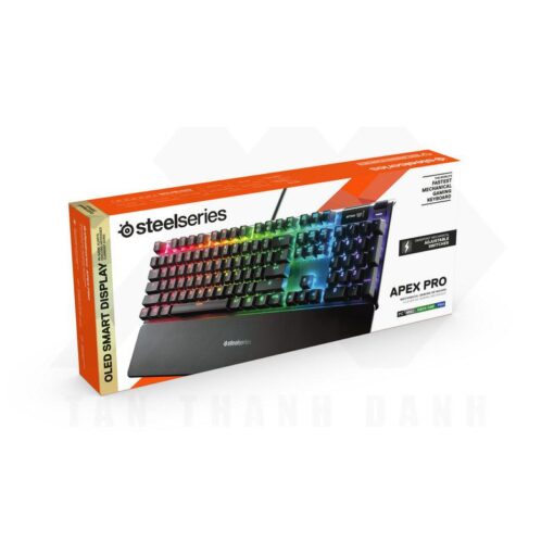 SteelSeries Apex Pro Gaming Keyboard OmniPoint Switch 5