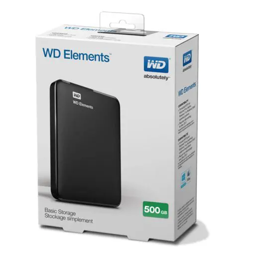 Western Digital Elements 4TB Portable HDD