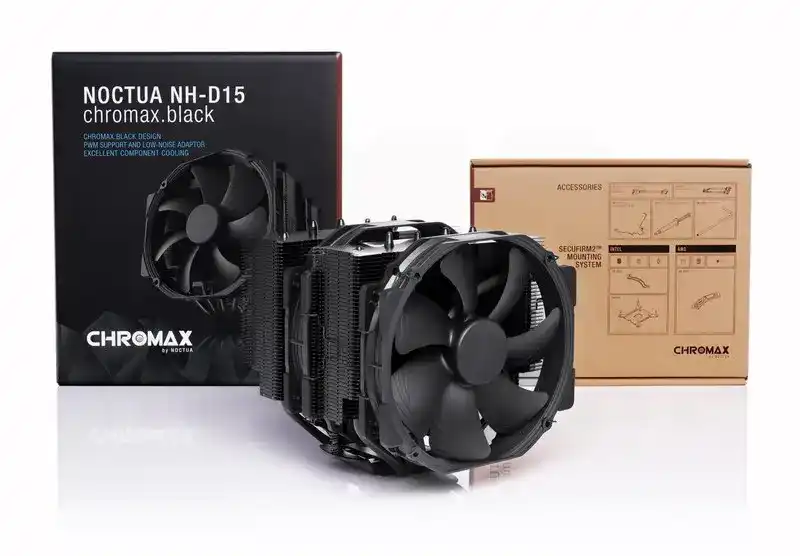 Noctua NH-D15 chromax.black Dual Tower CPU Cooler
