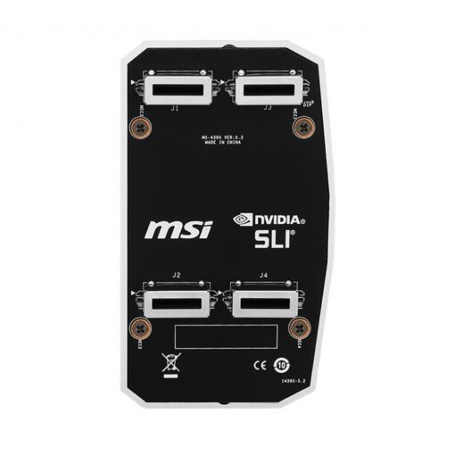 MSI 2WAY SLI HB Bridge M – Silver 60mm 1 slot spacing 3