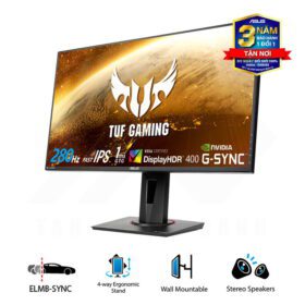 ASUS TUF Gaming VG279QM Monitor 27 FHD 280Hz 1ms MPRT Fast IPS Panel G Sync Compatible DisplayHDR 400 2