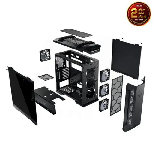 ASUS TUF Gaming GT501VC Case - Black