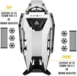 Antec Torque Open Air Case Black White 6