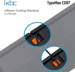 ikbc TypeMan CD87 PBT Doubleshot V2 Keyboard 9