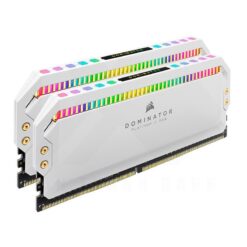 CORSAIR DOMINATOR PLATINUM RGB Memory Kit White 3