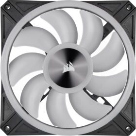 CORSAIR iCUE QL140 RGB Fan – Dual Fan Kit With Lightning Node CORE 7