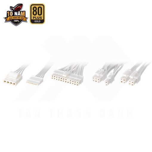 ASUS ROG Strix 850G White PSU – 850W 80Plus Gold Full Modular Sleeve Cable 5
