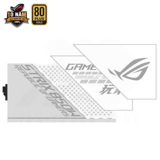 ASUS ROG Strix 850G White PSU – 850W 80Plus Gold Full Modular Sleeve Cable 9