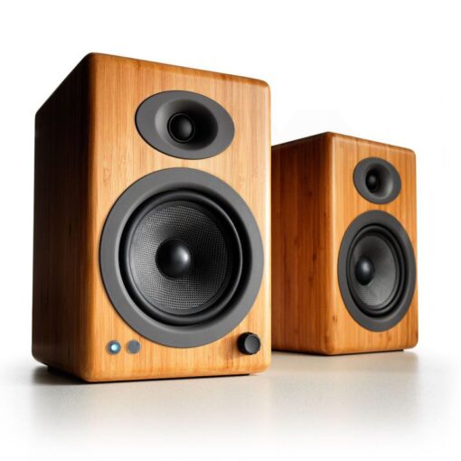 Audioengine A5 Wireless Speaker System – Bamboo 1