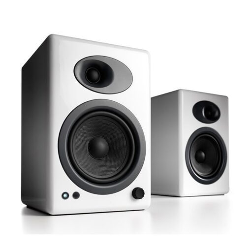 Audioengine A5 Wireless Speaker System – White 1