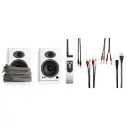 Audioengine A5+ Wireless Speaker System - White 3 Audioengine A5 Wireless Speaker System – White 2