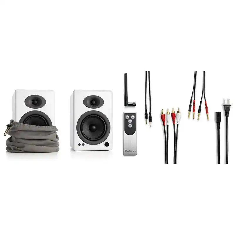 Audioengine A5+ Wireless Speaker System - White 2 Audioengine A5+ Wireless Speaker System - White