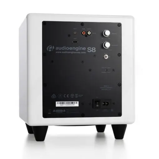 Audioengine S8 Powered Subwoofer - White