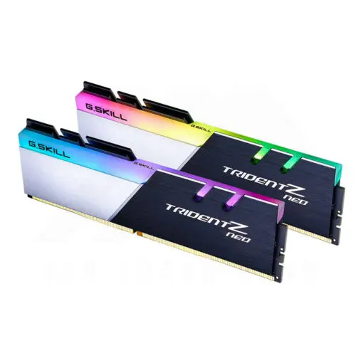 G.Skill Trident Z Neo RGB Memory Kit - Black, 64GB (2x32GB) DDR4, 3600MHz CL18 (F4-3600C18D-64GTZN)