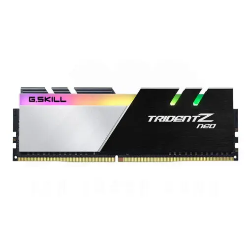 G.Skill Trident Z Neo RGB Memory Kit - Black, 64GB (2x32GB) DDR4, 3600MHz CL18 (F4-3600C18D-64GTZN)
