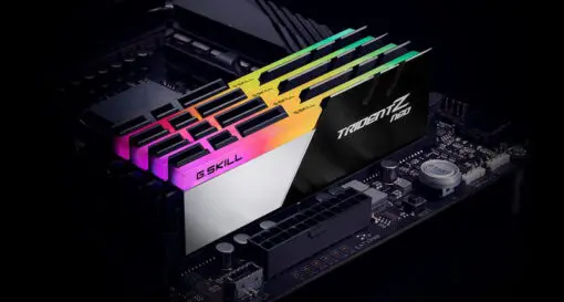 G.Skill Trident Z Neo RGB Memory Kit - Black, 64GB (2x32GB) DDR4, 3600MHz CL18 (F4-3600C18D-64GTZN)