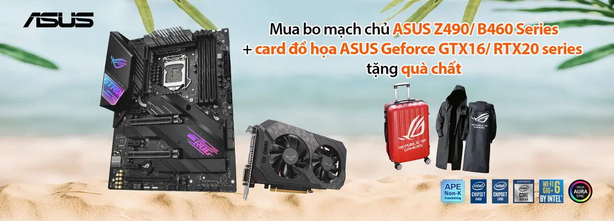 TTD Promotion 2007 ASUSComboXinNhanQuaChat GraphicsCard