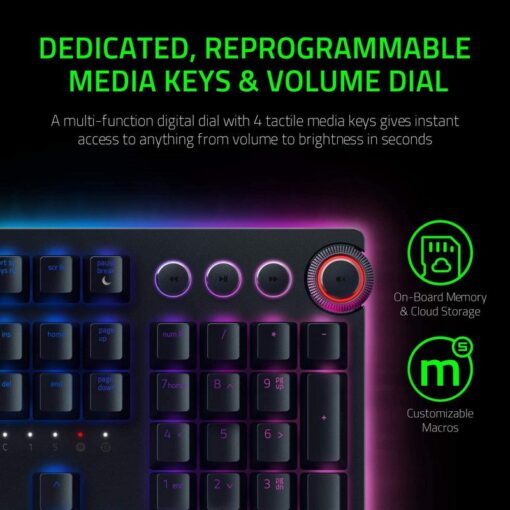 Razer Huntsman Elite Gaming Keyboard – Linear Optical Switch 6