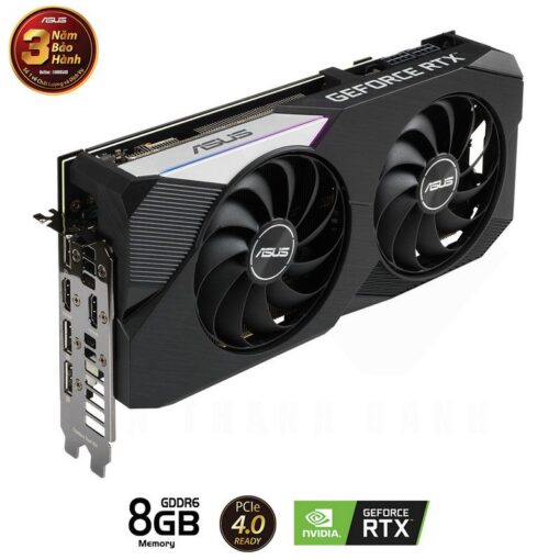 ASUS DUAL Geforce RTX 3070 8G Graphics Card 3