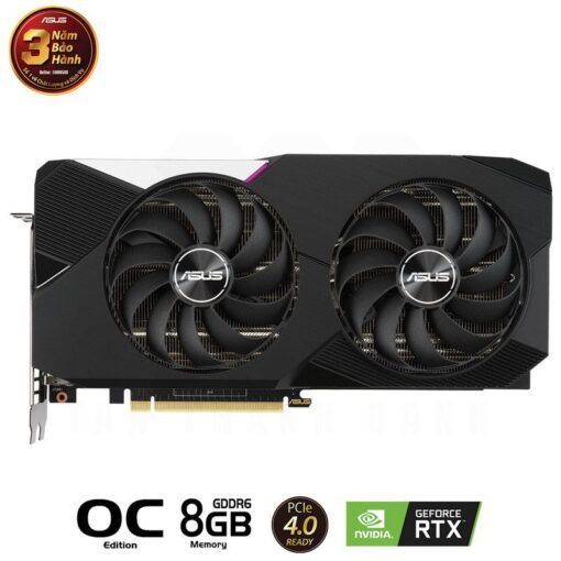 ASUS DUAL Geforce RTX 3070 OC Edition 8G Graphics Card 2