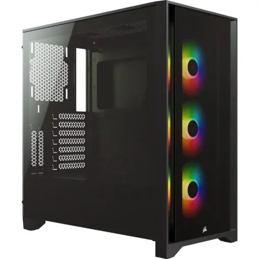 CORSAIR iCUE 4000X RGB Case Black 2