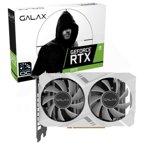 GALAX GeForce RTX 2070 White Mini 1 Click OC 8GB Graphics Card 1