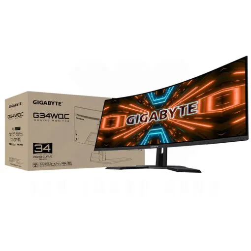 GIGABYTE G34WQC Curved Gaming Monitor 1