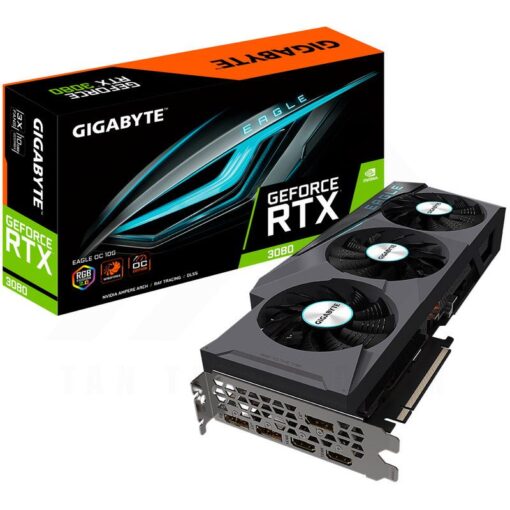 GIGABYTE Geforce RTX 3080 EAGLE OC 10G Graphics Card 1 1