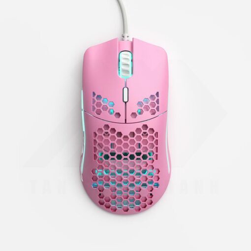 Glorious Model O Minus Gaming Mouse – Matte Pink 1