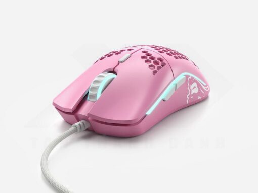 Glorious Model O Minus Gaming Mouse – Matte Pink 2