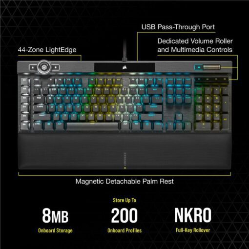 CORSAIR K100 RGB Gaming Keyboard 10