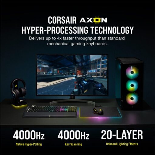 CORSAIR K100 RGB Gaming Keyboard 3