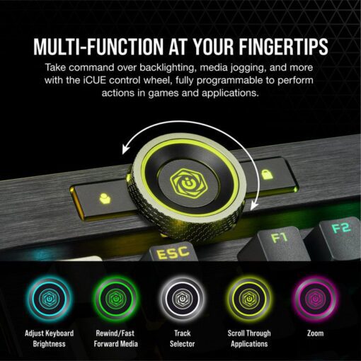 CORSAIR K100 RGB Gaming Keyboard 4