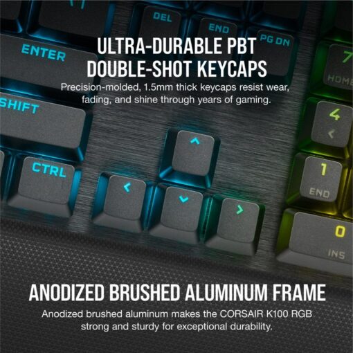 CORSAIR K100 RGB Gaming Keyboard 7