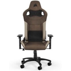 T3 RUSH Fabric Gaming Chair 2025 Brown Tan TTD