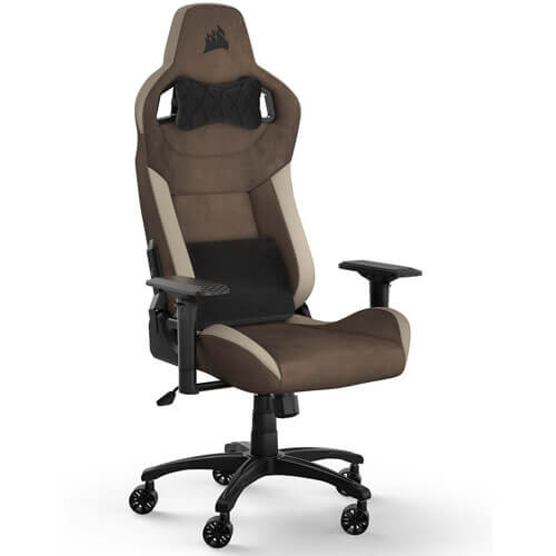T3 RUSH Fabric Gaming Chair 2026 Brown Tan TTD