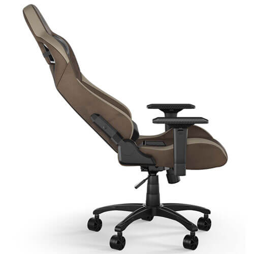 T3 RUSH Fabric Gaming Chair 2030 Brown Tan TTD